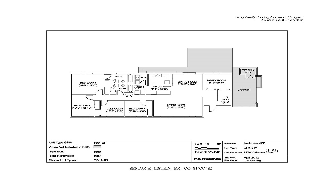 Senior Enlisted 4 Bedroom